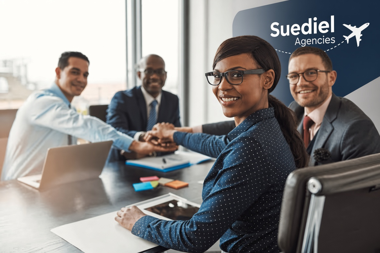 Suediel Agencies professional team collaboration and partnership